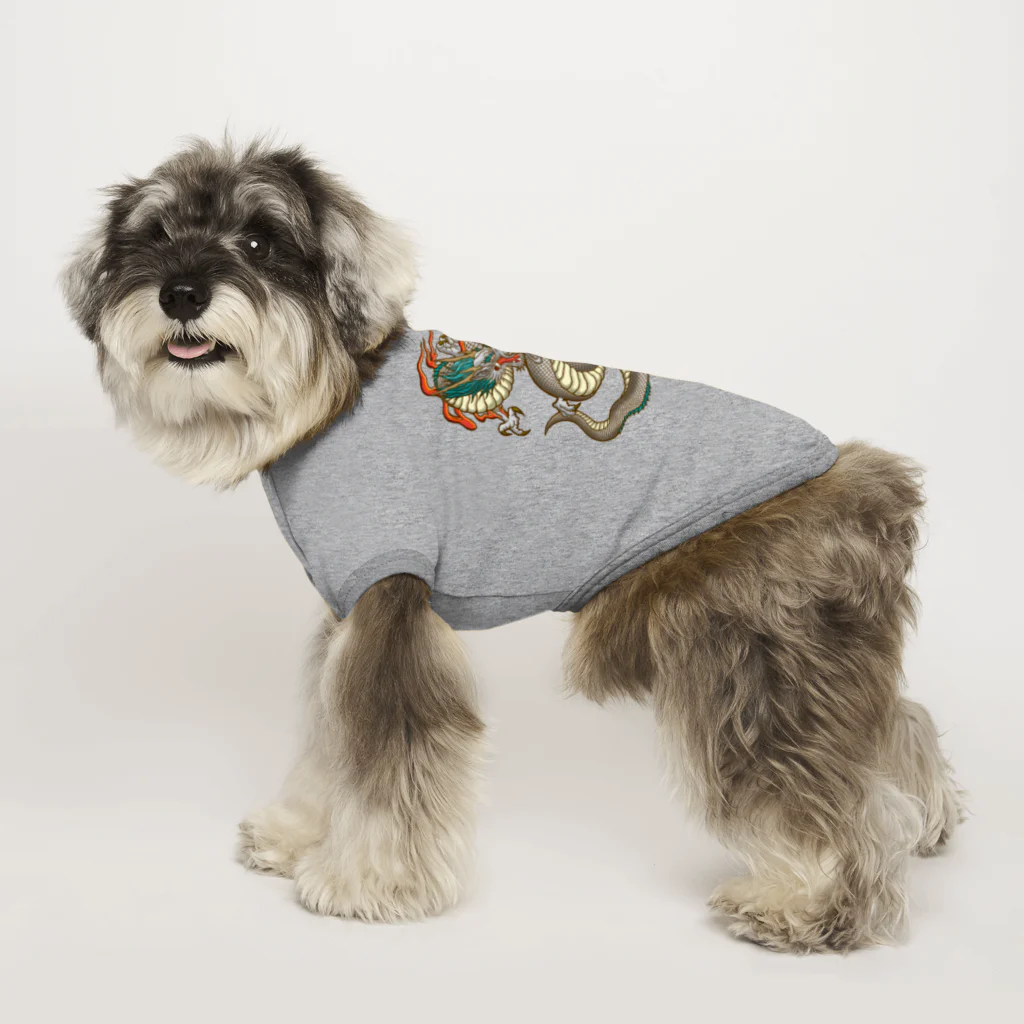 Siderunの館 B2の白龍 Dog T-shirt