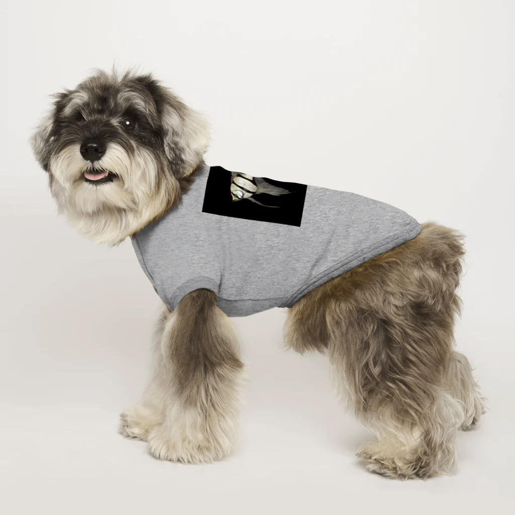 尾崎らくがきフィッシュセンターの尾崎犬彦 エンゼルフィッシュ  Dog T-shirt