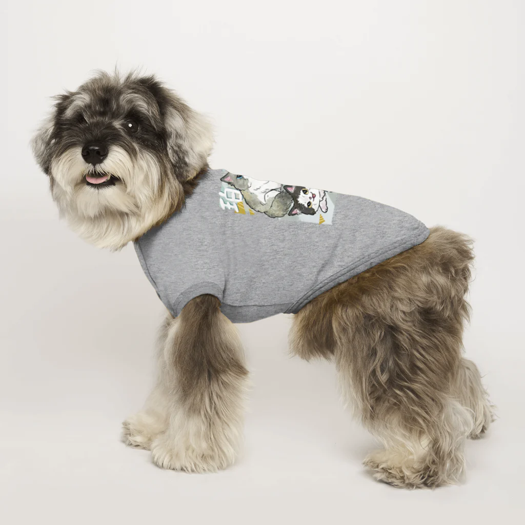 ICE BEANSの珀・燦 Dog T-shirt