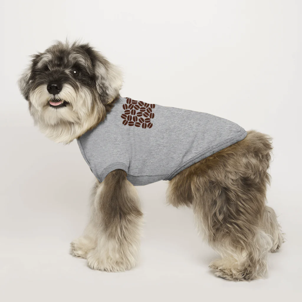 長瀞珈琲焙煎室の長瀞珈琲焙煎室　コーヒー豆ランダム Dog T-shirt