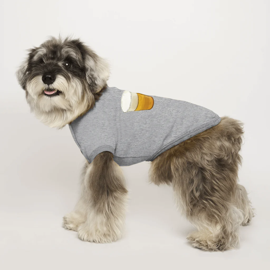 脂身通信Ｚの缶ビール_230325 Dog T-shirt