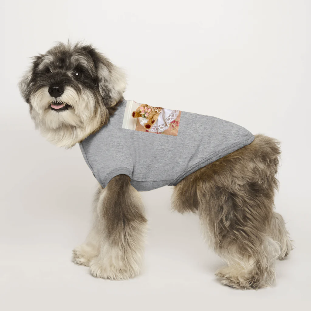 primula_julians_goodsshopの「ころりんくまさん」 Dog T-shirt