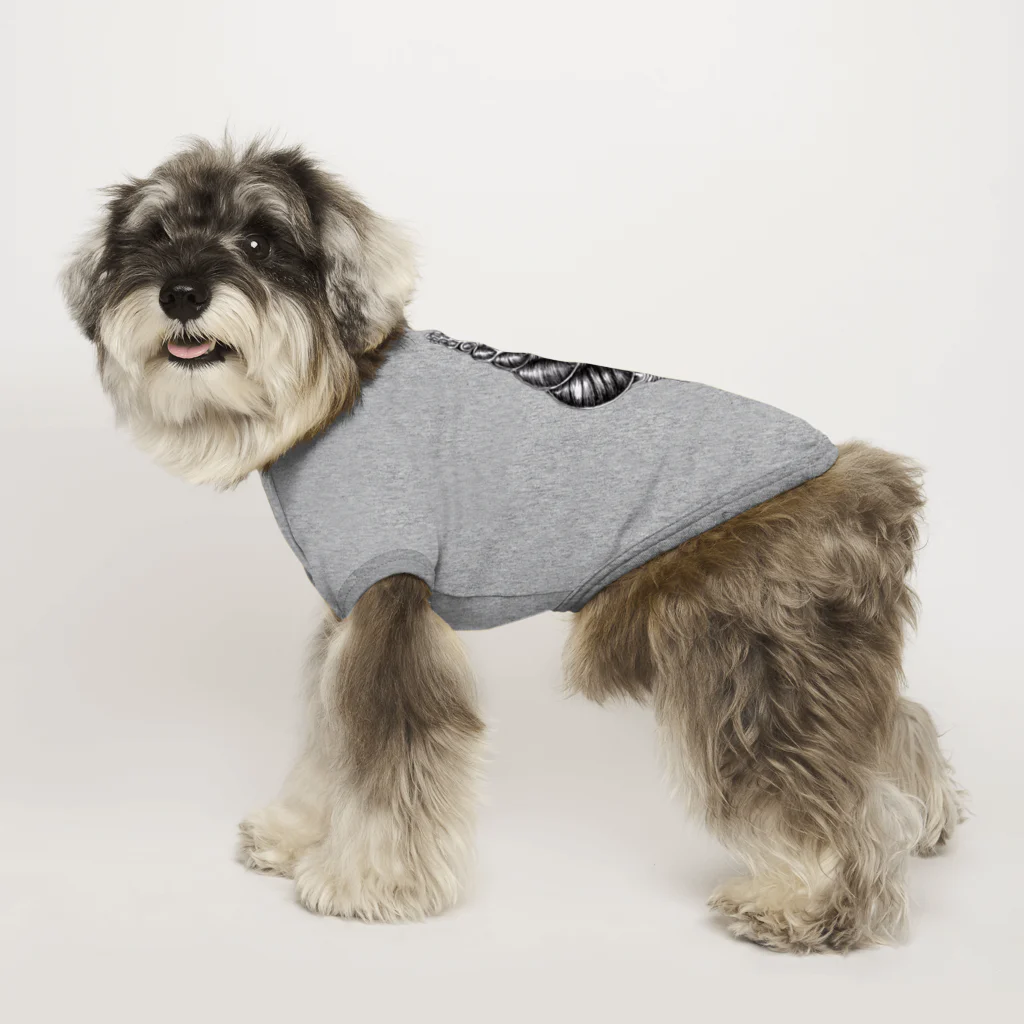 縄文ヨロコビトの巻き貝が好き Dog T-shirt