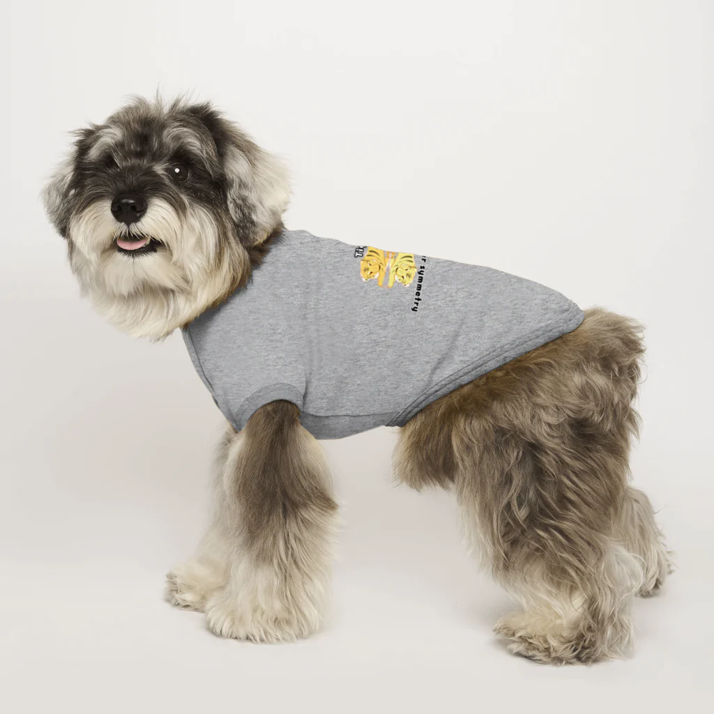 chave-shopのシンメタイガー Dog T-shirt