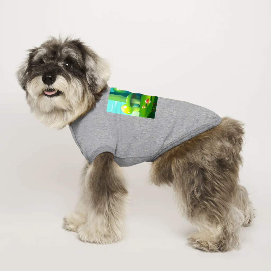 IOSUKEのキノコの世界 Dog T-shirt