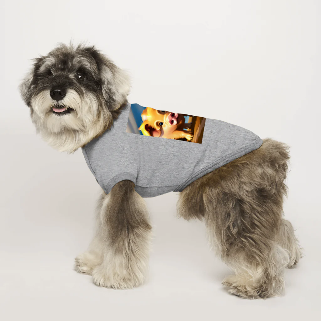 sh510810のちょっとイケてるブタ Dog T-shirt