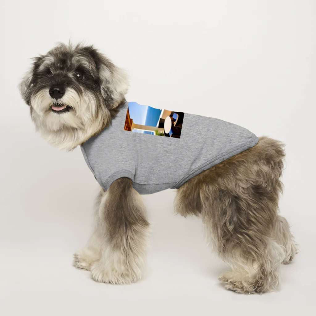 DapperMixのシーサイドカフェグッズ Dog T-shirt