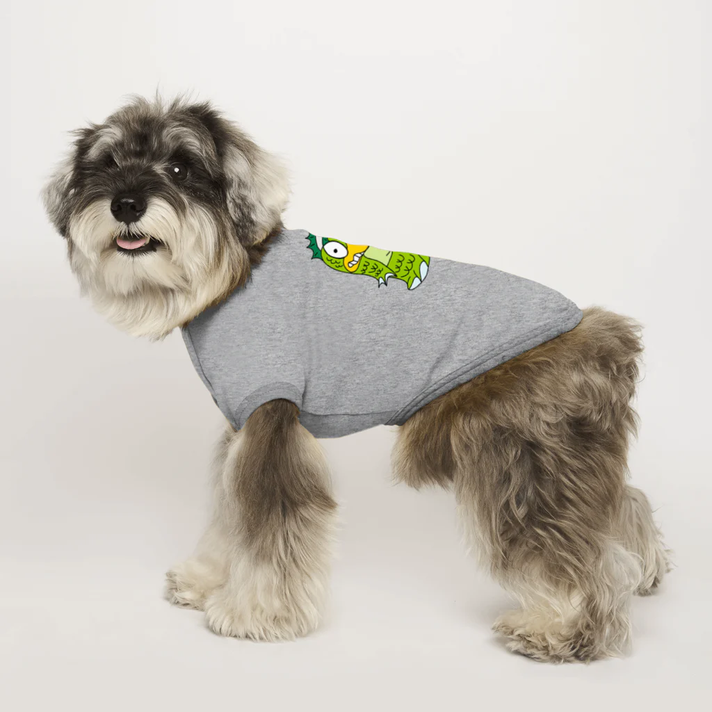 ハラDの風変わりショップのカッパさんだぁ Dog T-shirt