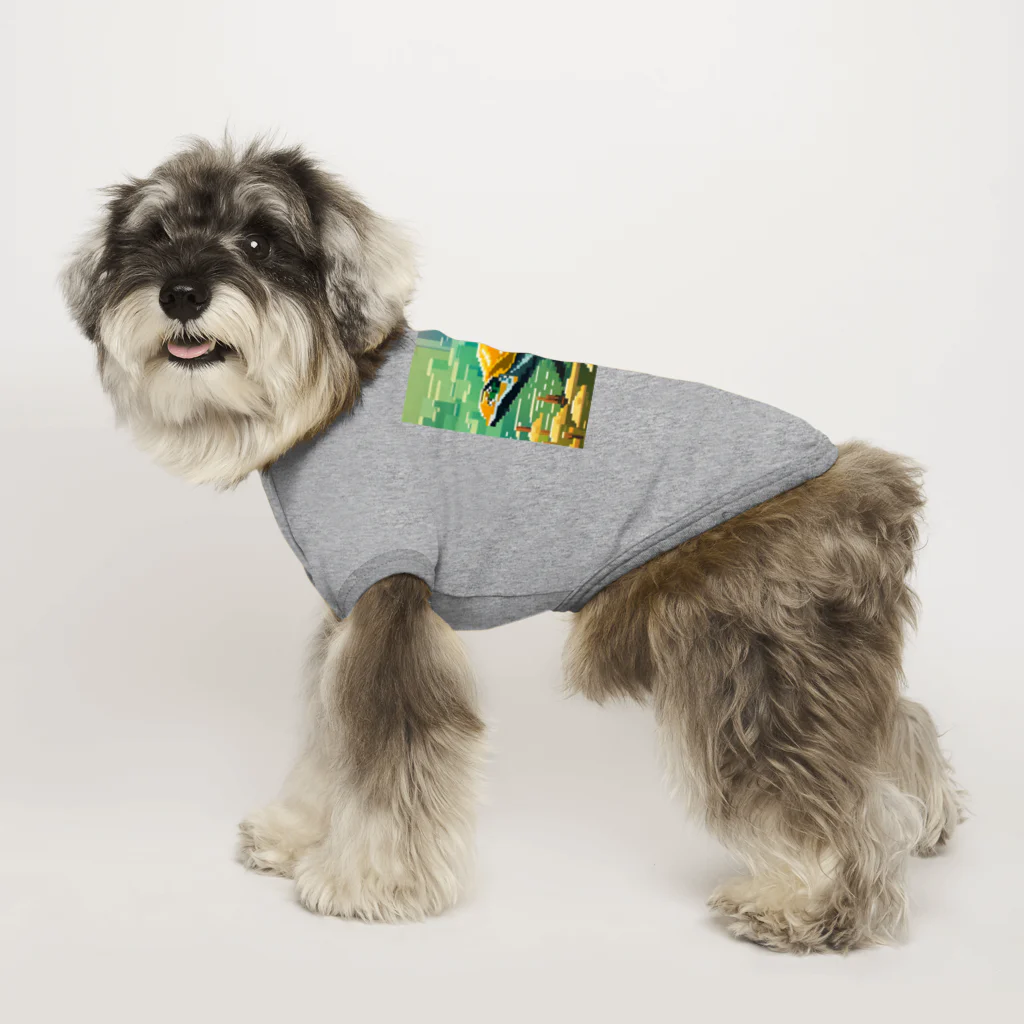 ワンダーワールド・ワンストップのドット柄の生物 Dog T-shirt