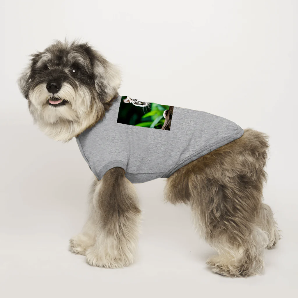 ショップルのホワイトタイガー グッズ プレミアムコレクション Dog T-shirt