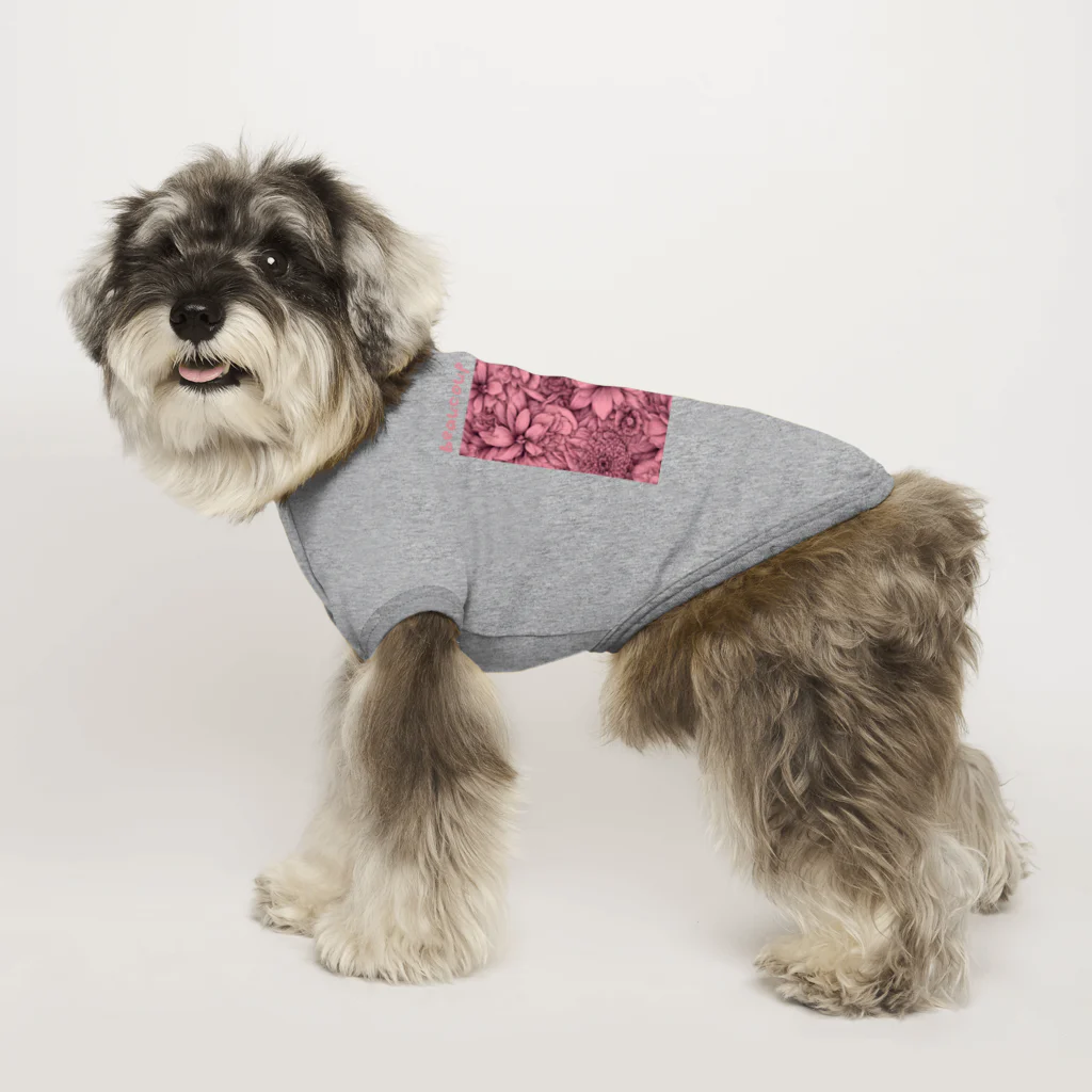 kazu_gのサクラ色の花園 Dog T-shirt