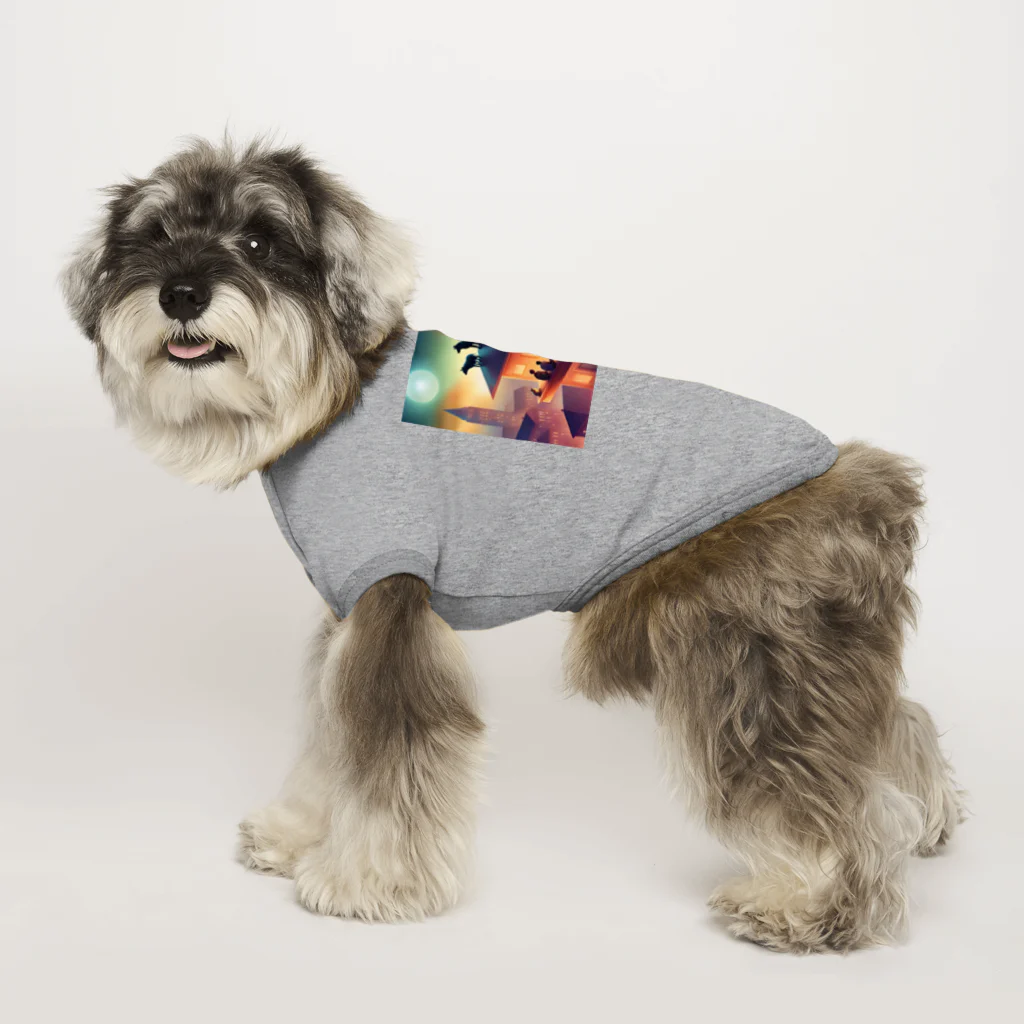 animalsの都会で共存する野生生物 Dog T-shirt