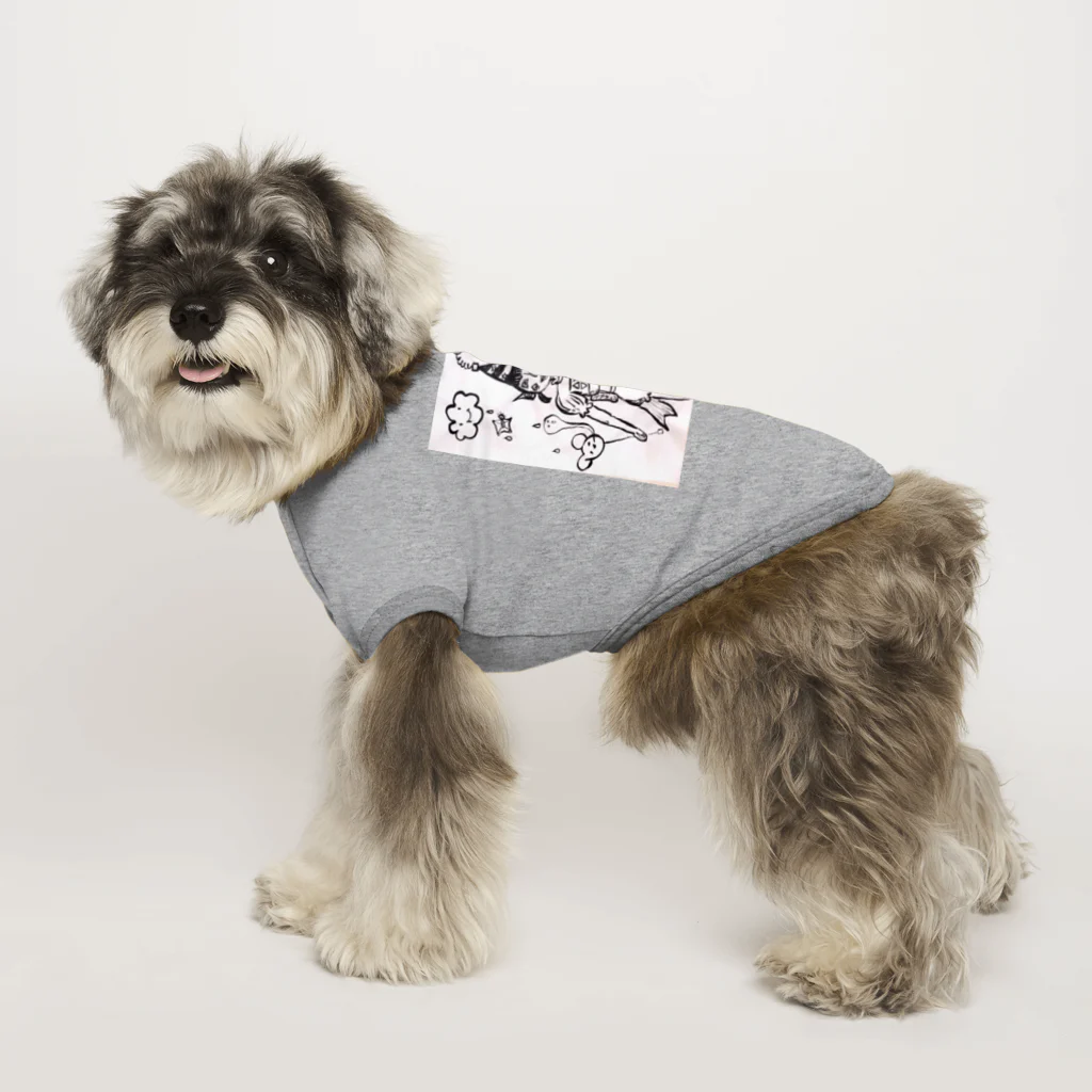 結社黒猫の遊園地のピエロ Dog T-shirt