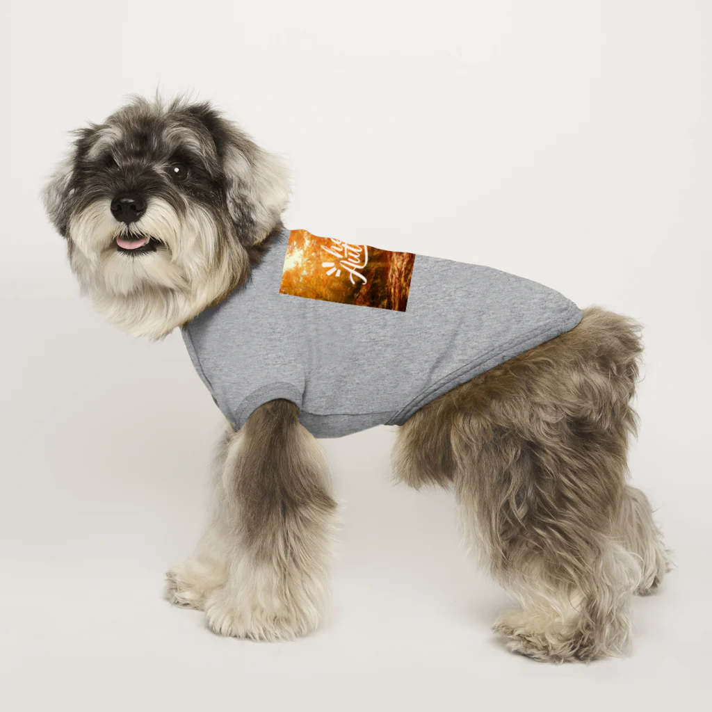 KSK SHOPのHELLO AUTUMN Dog T-shirt