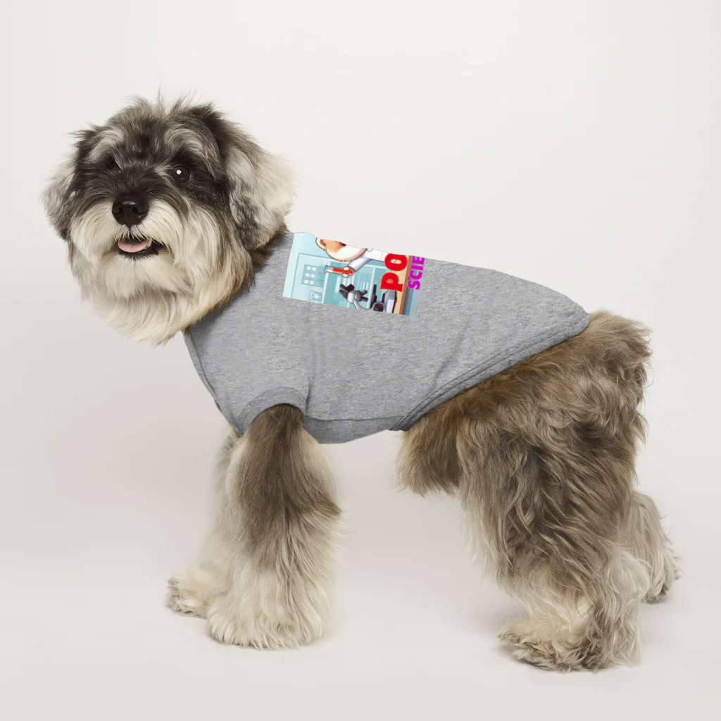 Pom-Dog'sのポメサイエンティスト Dog T-shirt