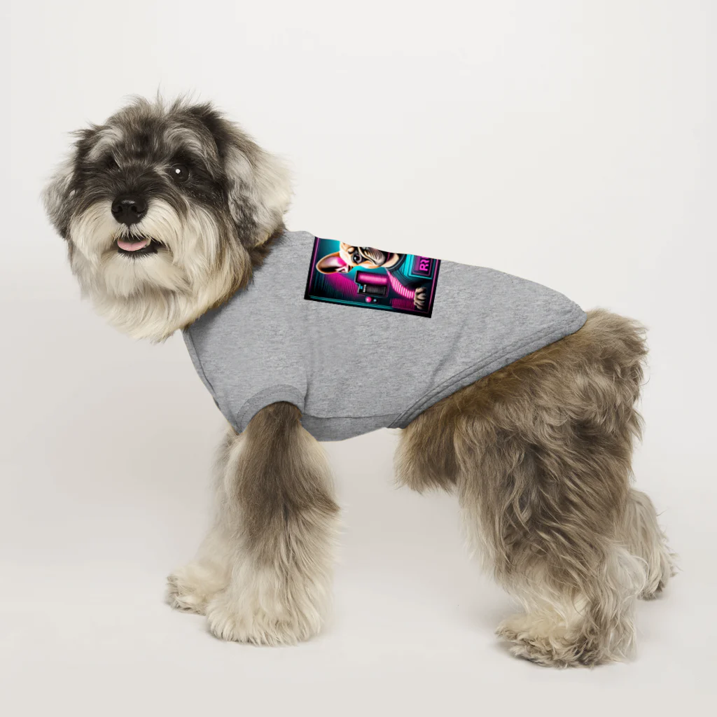 ChicCanvas Boutiqueの近未来的なフレンチブルドッグ Dog T-shirt