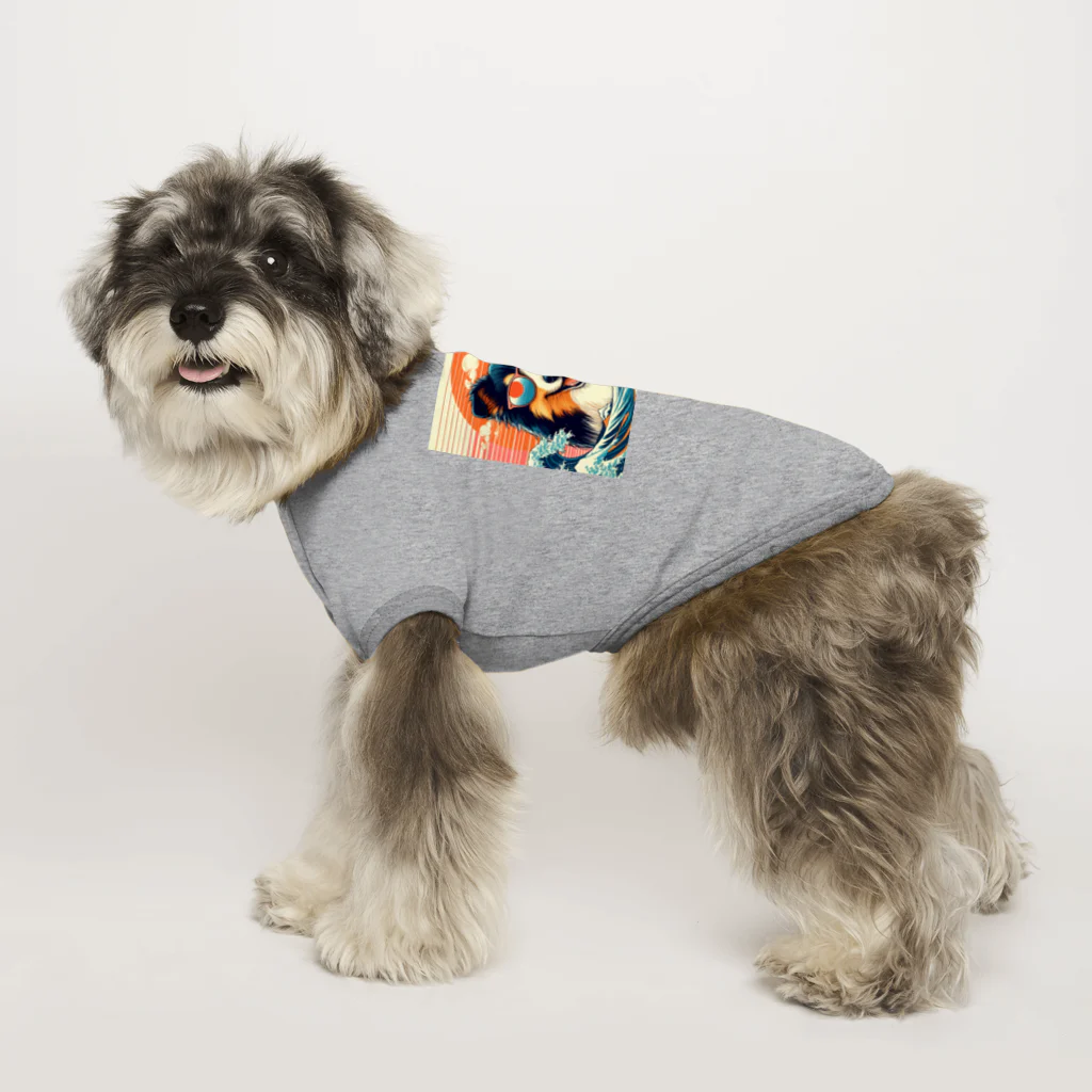 サングラス犬 sunglasses dogs【 monographic 】のサングラス犬　sunglasses-dog【シェットランドシープドッグ】 Dog T-shirt