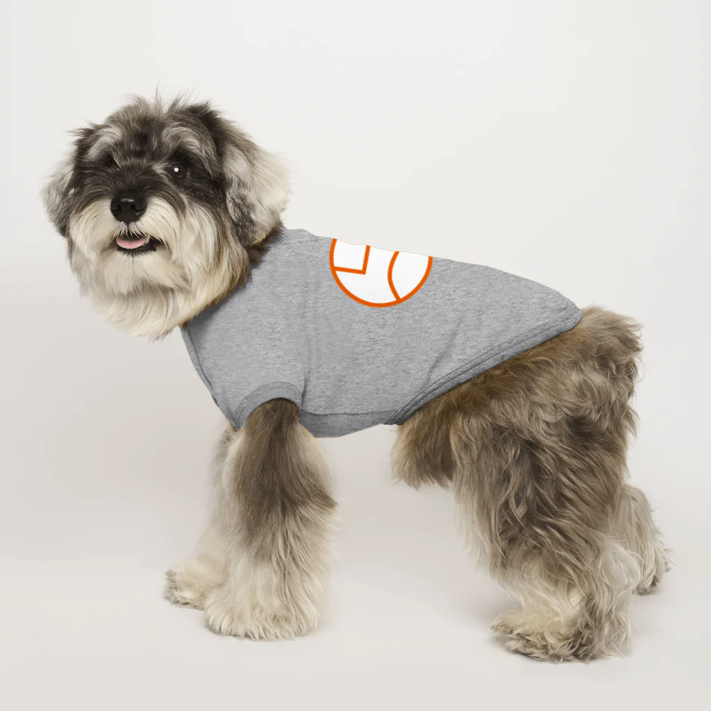 凹凸ラボの凹凸ラボ（オレンジ） Dog T-shirt
