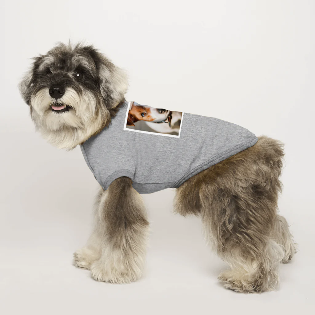 n_mam_mamのジャックラッセルテリアグッズ Dog T-shirt