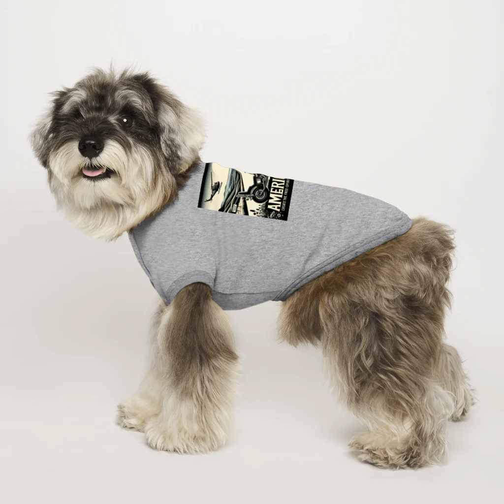 toukainogennの#モダンなStyleで魅了するイージーライダー Dog T-shirt