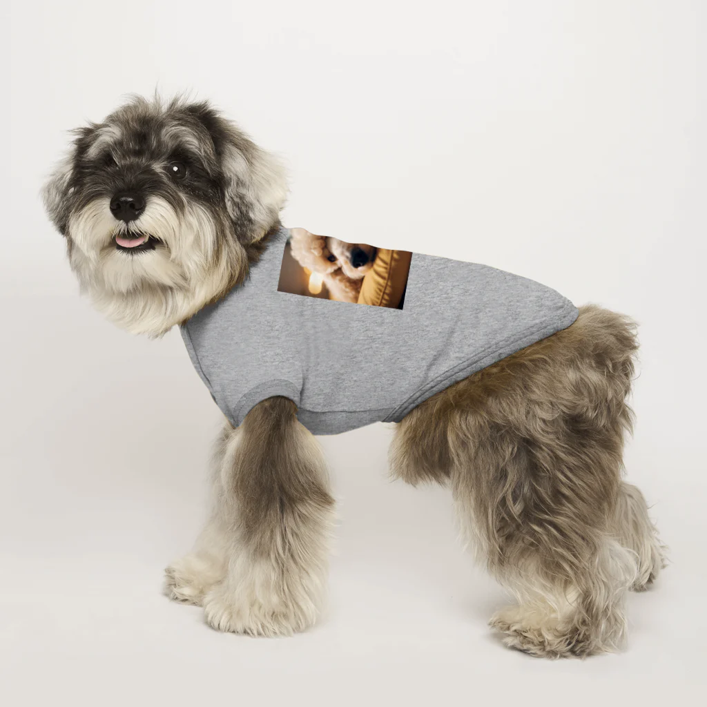 barkcutelyのリラックスプードル Dog T-shirt