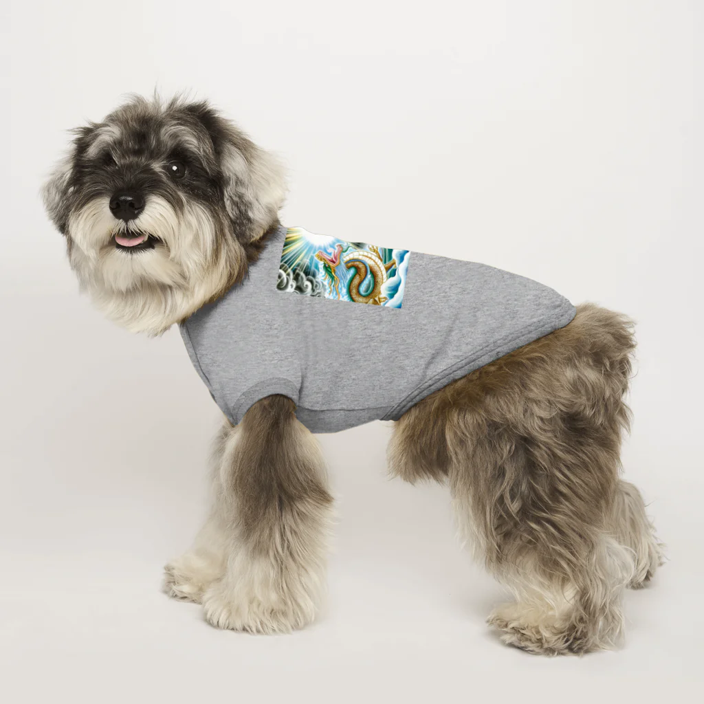 the blue seasonの運命を呼ぶ龍の咆哮 Dog T-shirt