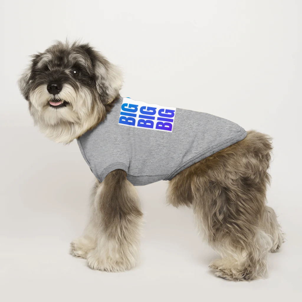 LOBtのビッグワンロゴ Dog T-shirt