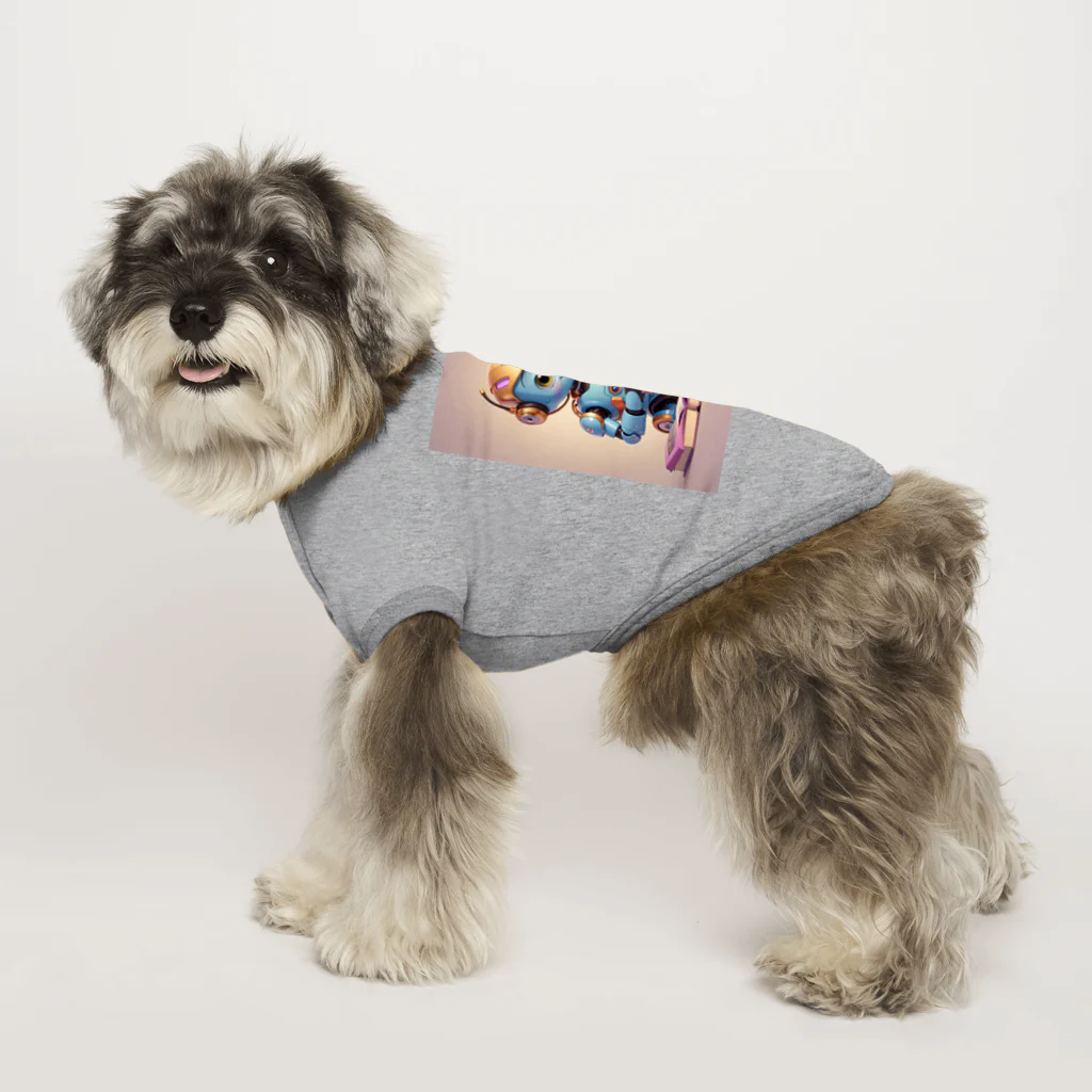 dorakiti0712のAI子どもロボット「リーディくん」 Dog T-shirt