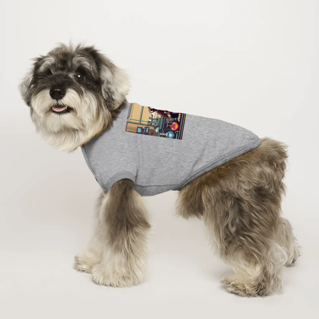 fashionartistarの実験をしているサル Dog T-shirt