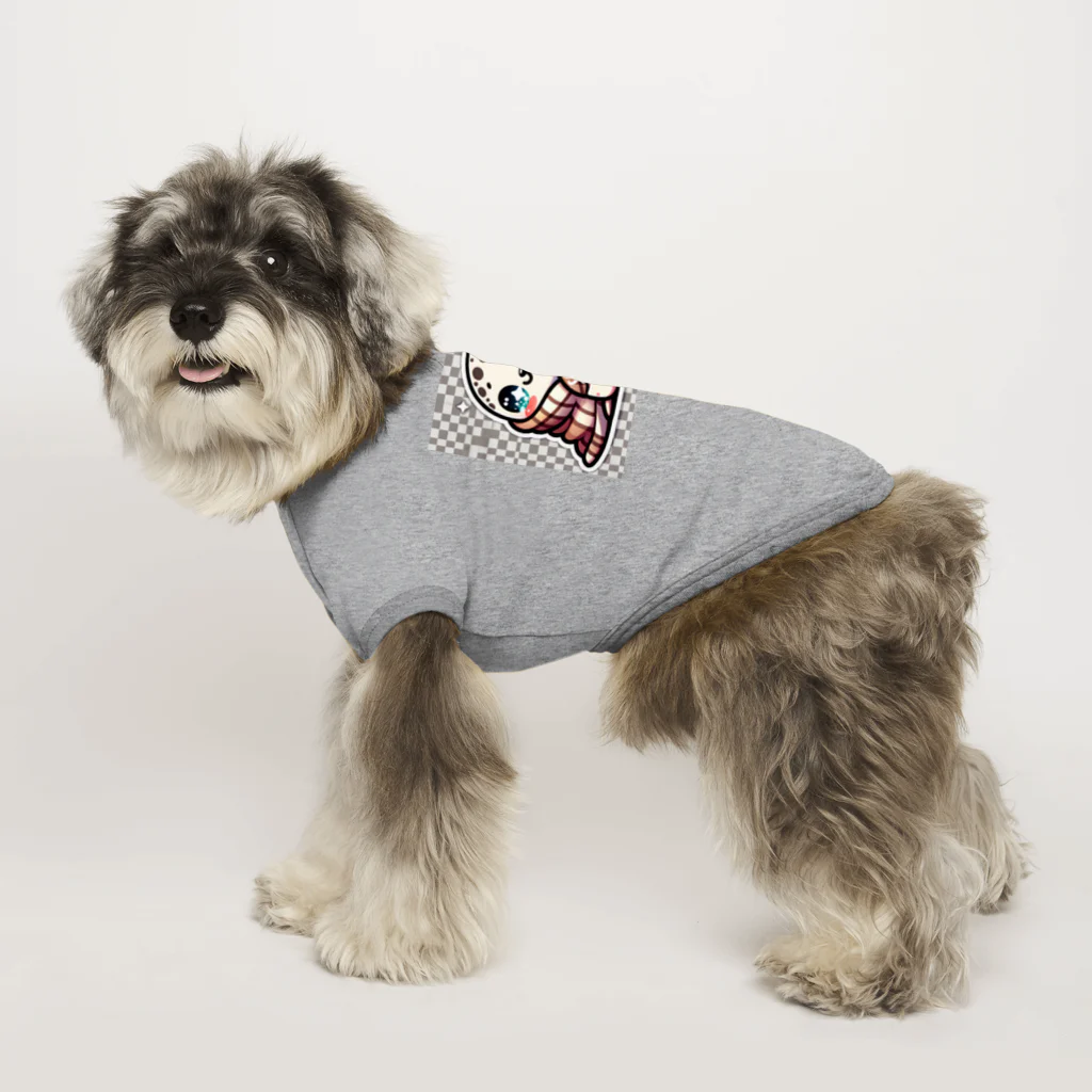 中村悠弥のブランケットにくるまるゴマフアザラシ Dog T-shirt