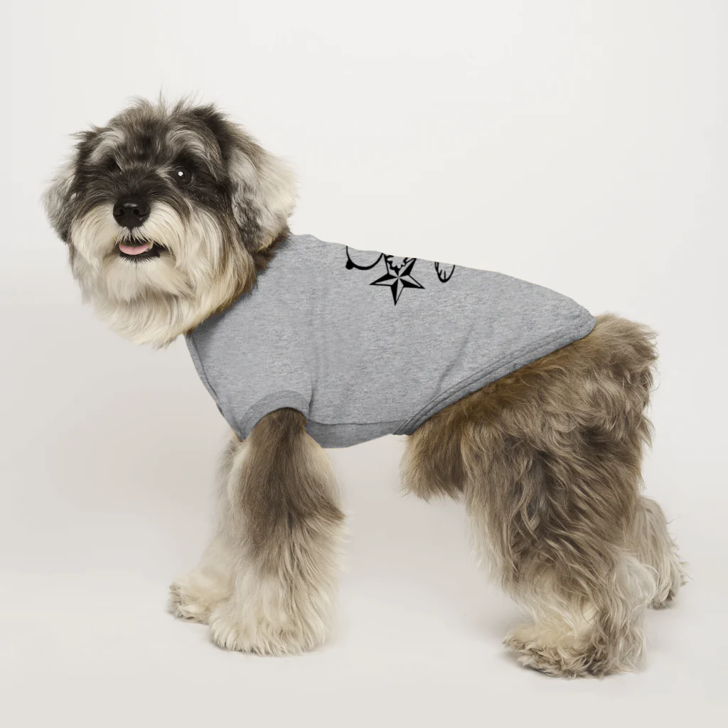 Novice グッズの星持つ犬 Dog T-shirt