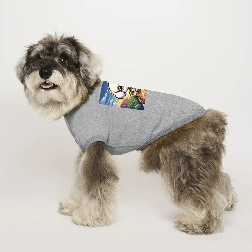 keikei5の華やかで愛らしいトイプードル Dog T-shirt