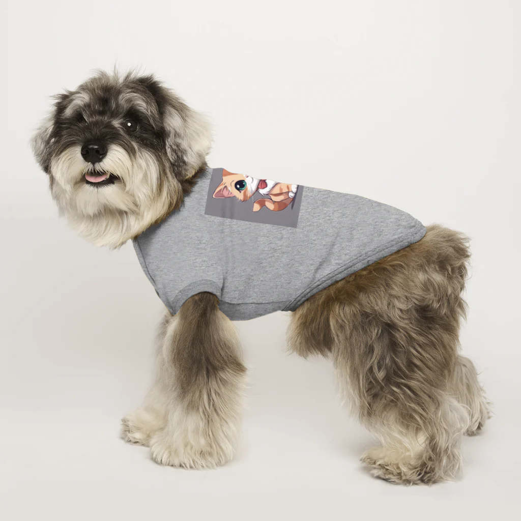 Tomono_store113の超可愛い猫ちゃん Dog T-shirt