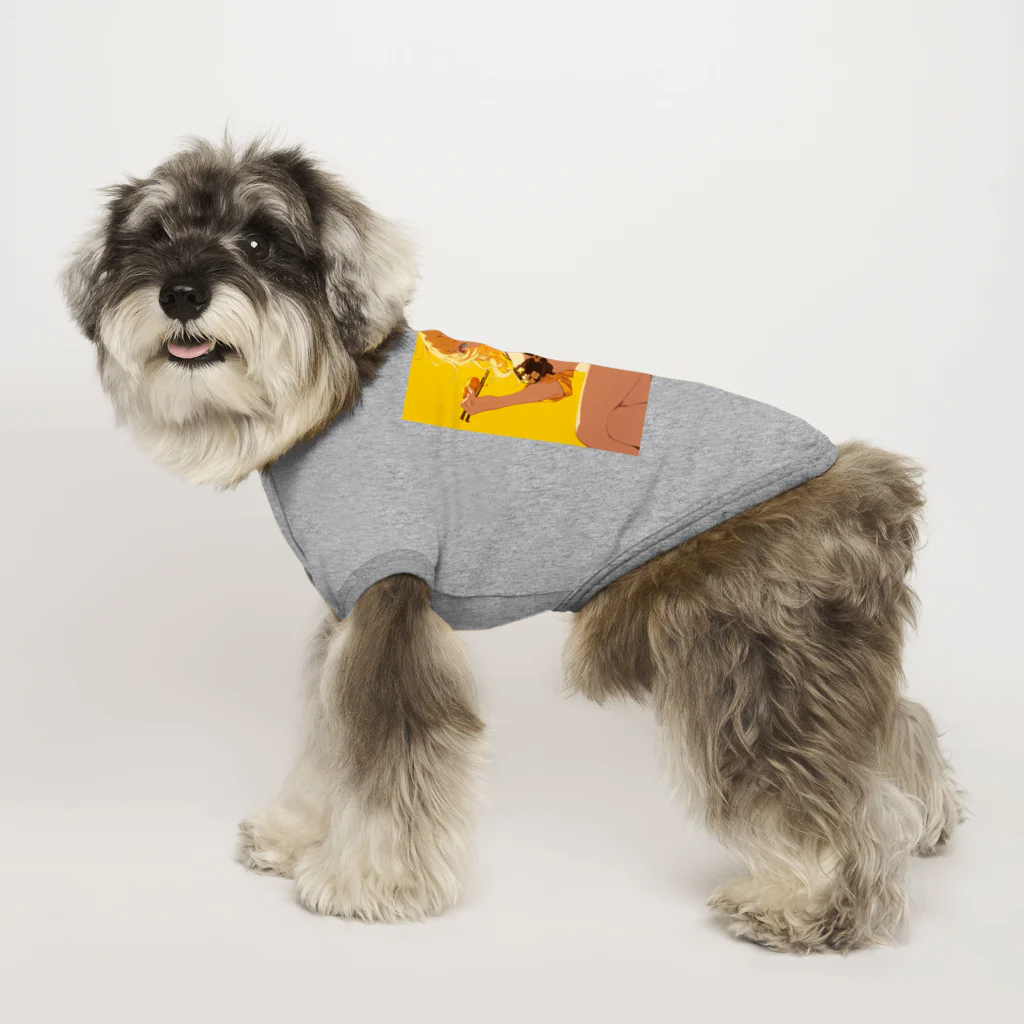 AQUAMETAVERSEの黄金色のおやつ時間 Marsa 106 Dog T-shirt