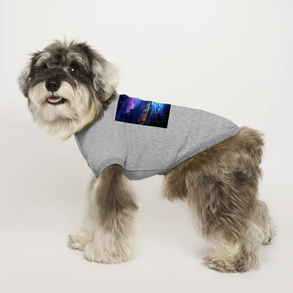 AQUAMETAVERSEの夜空　なでしこ1478 Dog T-shirt