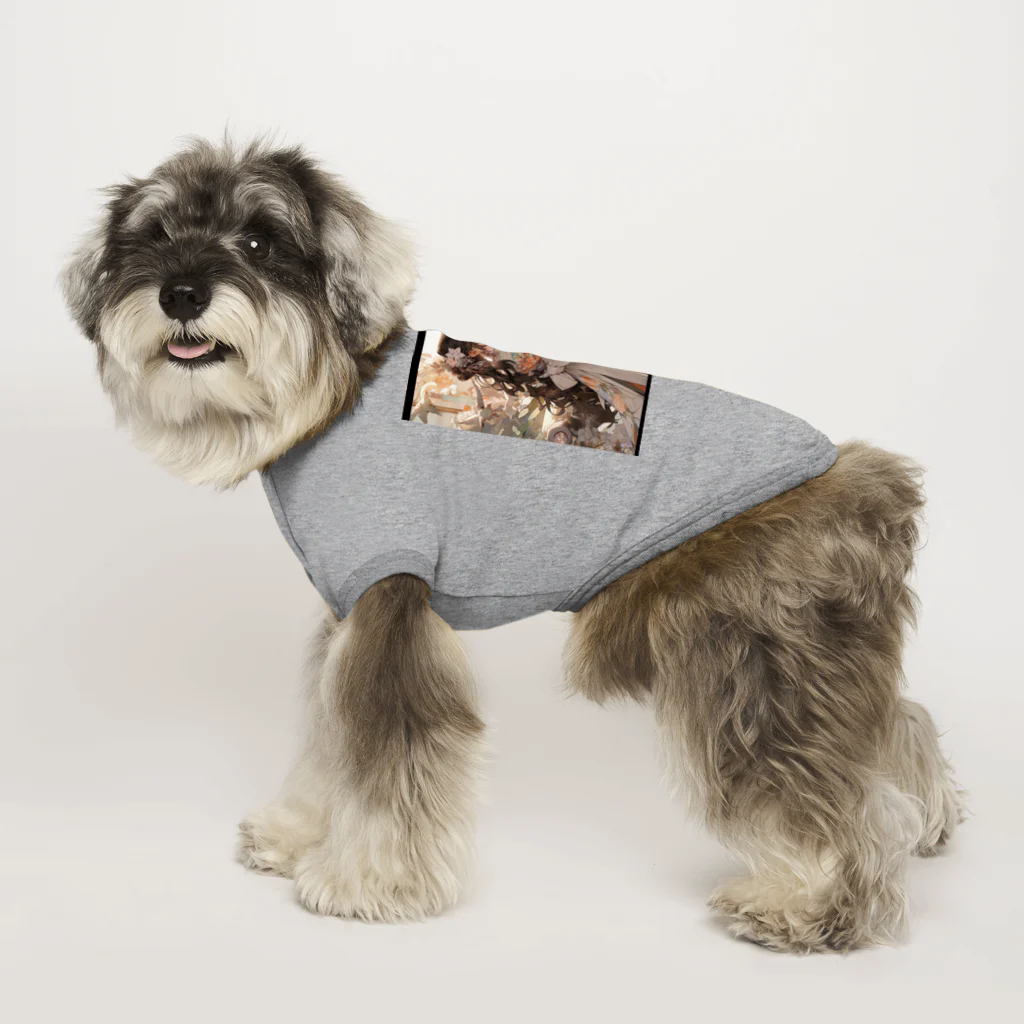 AQUAMETAVERSEの東洋のお姫様　なでしこ1478 Dog T-shirt