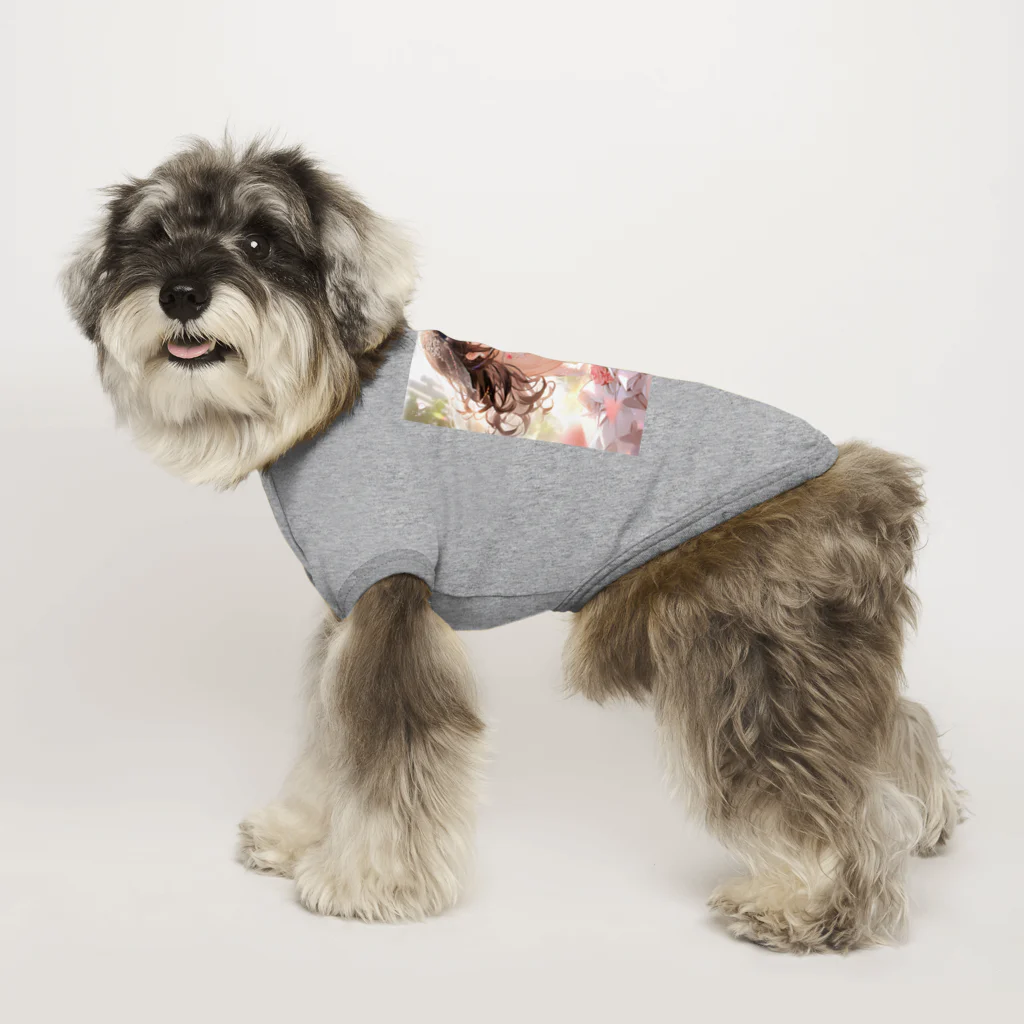 AQUAMETAVERSEのウエデｲングドレス　なでしこ1478 Dog T-shirt