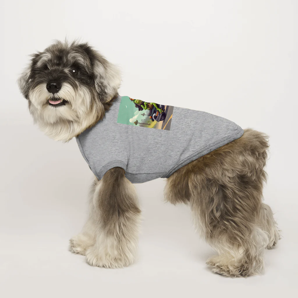 二宮大輔のカエルライダー4兄弟　次男　ルカ Dog T-shirt