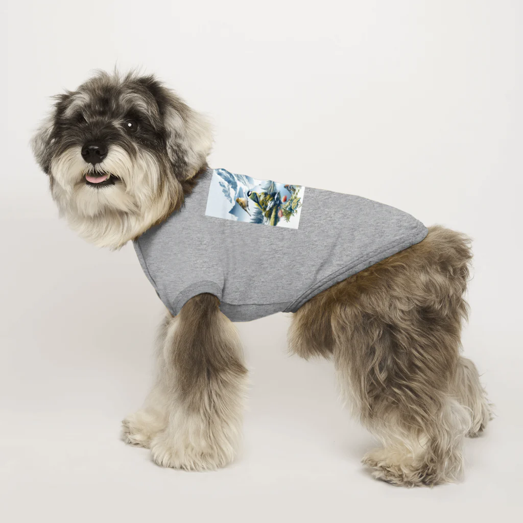 アミュペンのたくさんの美しい鳥たち Dog T-shirt