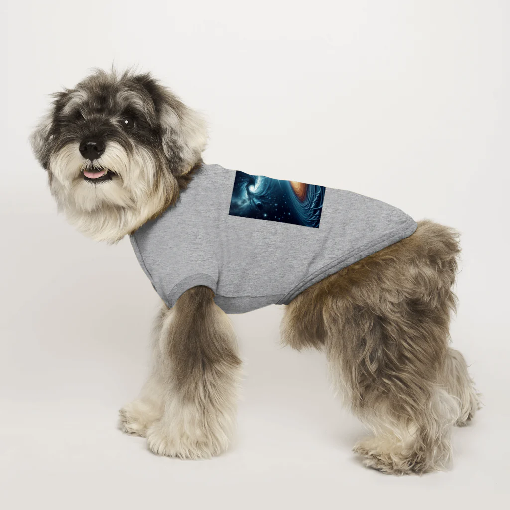 takao89の幻想的な宇宙 Dog T-shirt