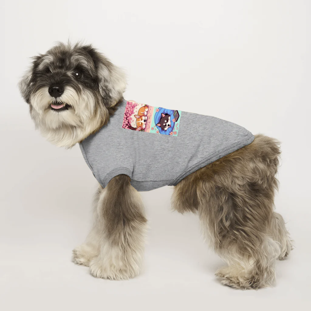 GDWEEDの犬 ワンコ Dog T-shirt