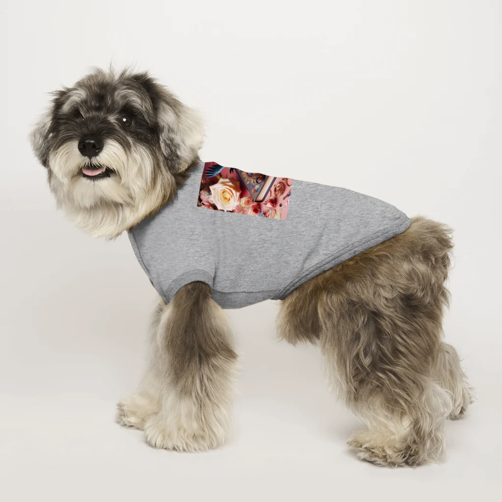 SETURAのカラスと宝石 Dog T-shirt