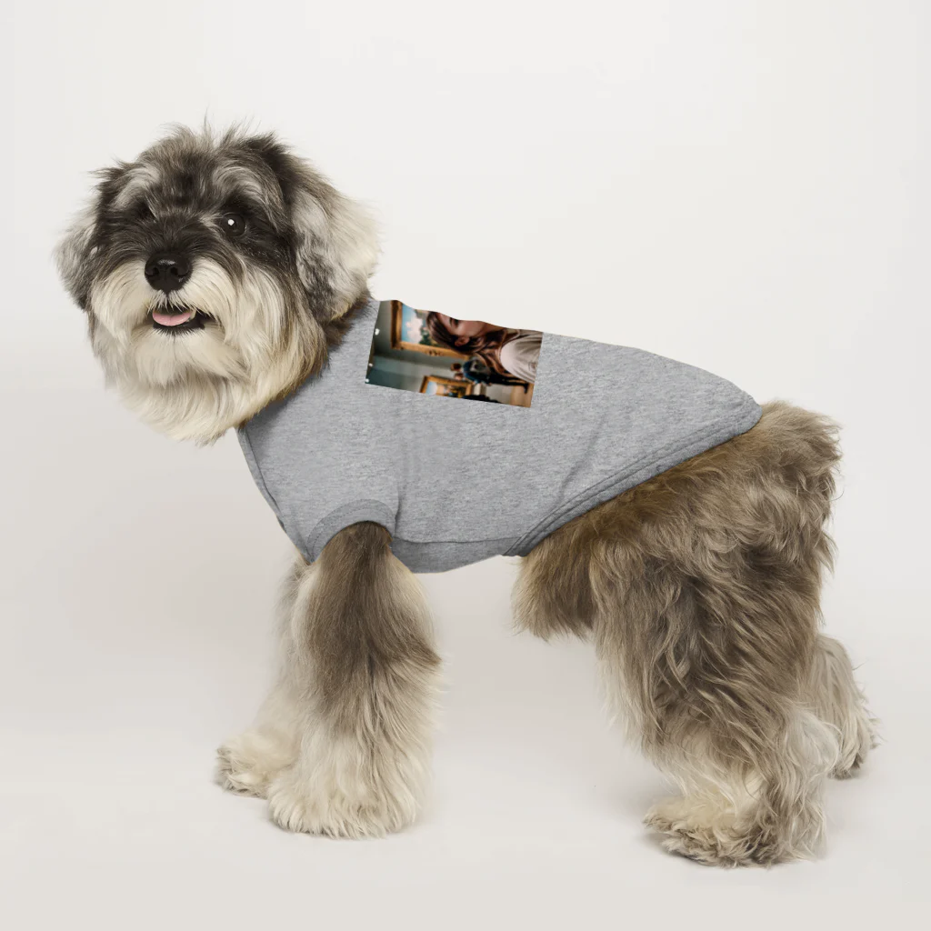 w5160の美術館にて Dog T-shirt