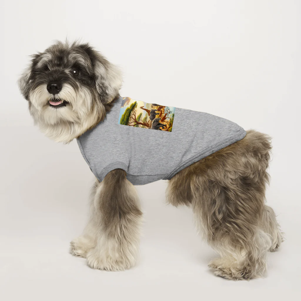 MKTU51のオアシス Dog T-shirt