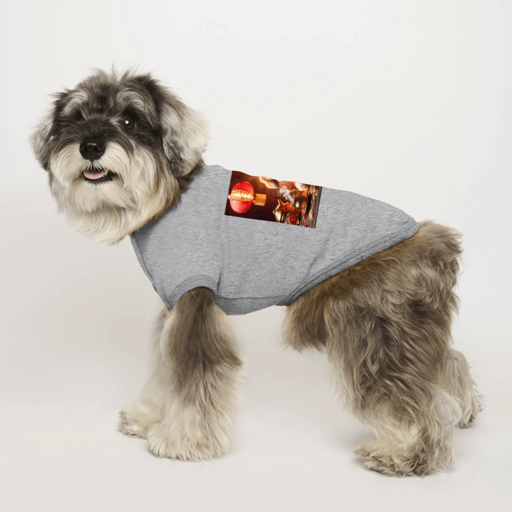 R-mayの金運アップの小型犬の神様 Dog T-shirt