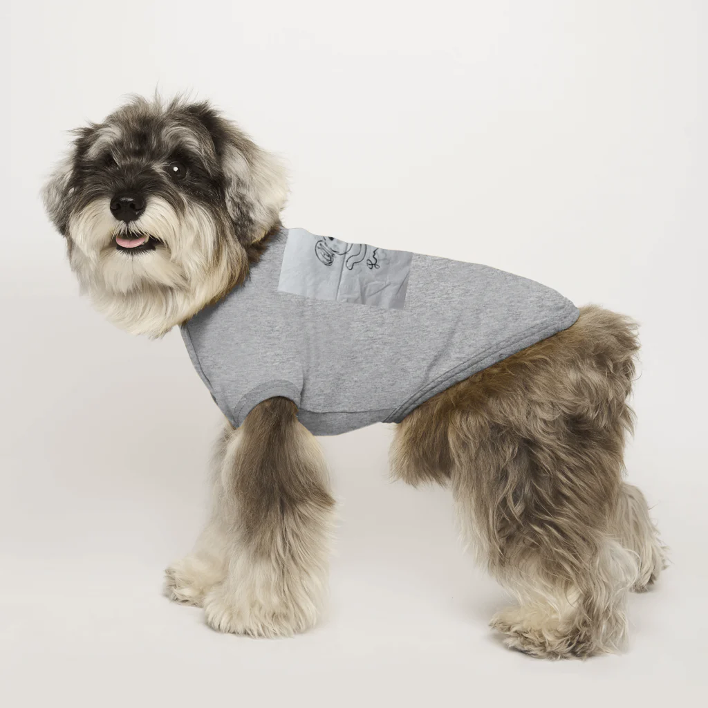 OKA’s工房ののんびりパンダ　パンダちゃん Dog T-shirt