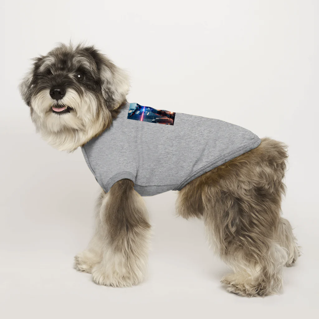 OTIRUBUTUBUTUのライオンロボットV1 Dog T-shirt