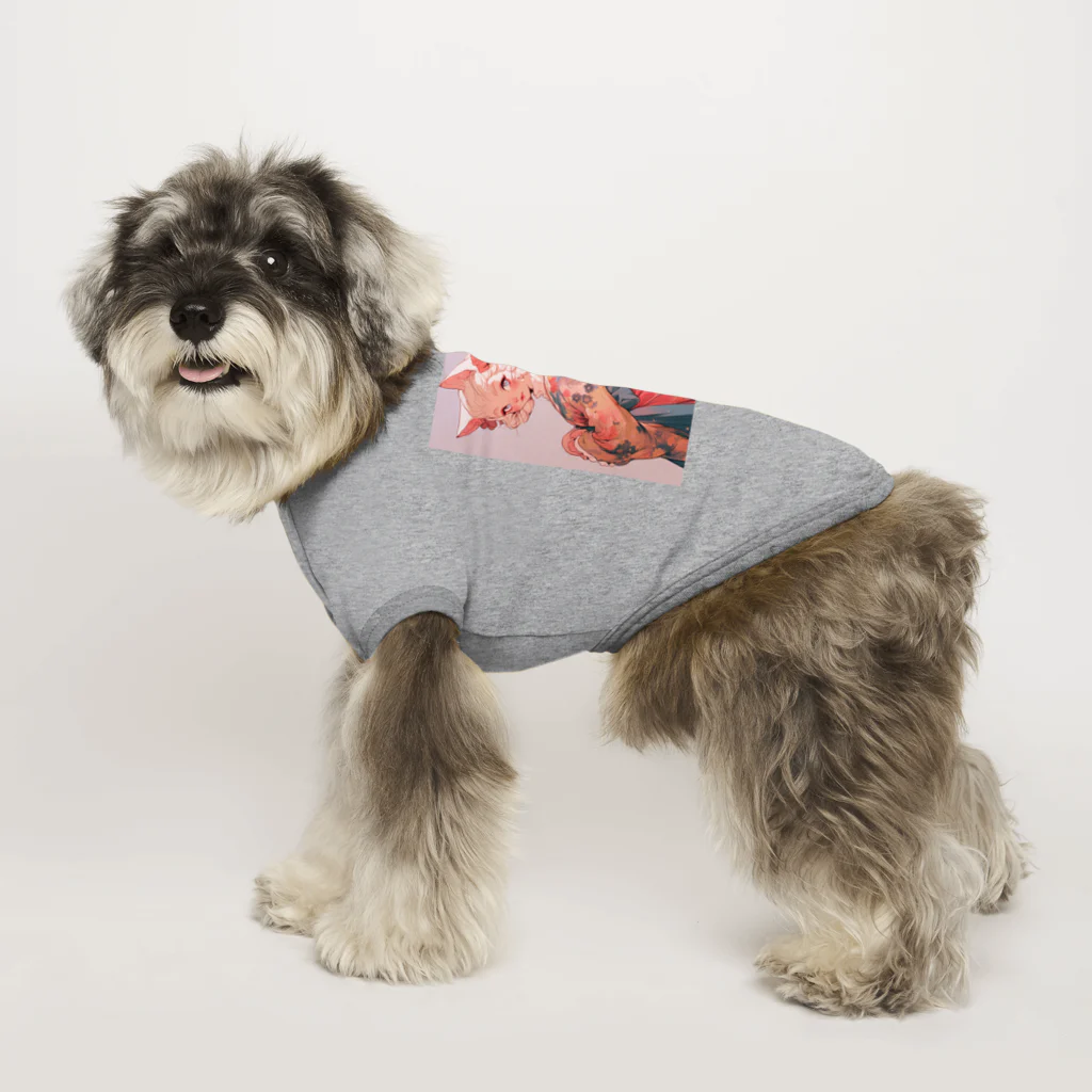 AQUAMETAVERSEの猫のファッションショー Dog T-shirt