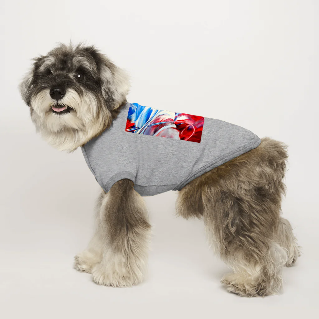 atelier_lapislazuliの未知の海 Dog T-shirt