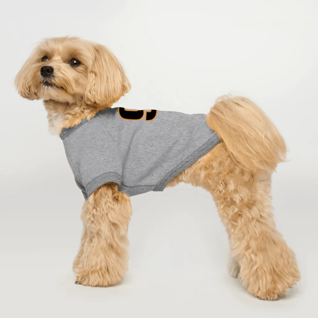 Atelier Pomme verte の背番号9 Dog T-shirt